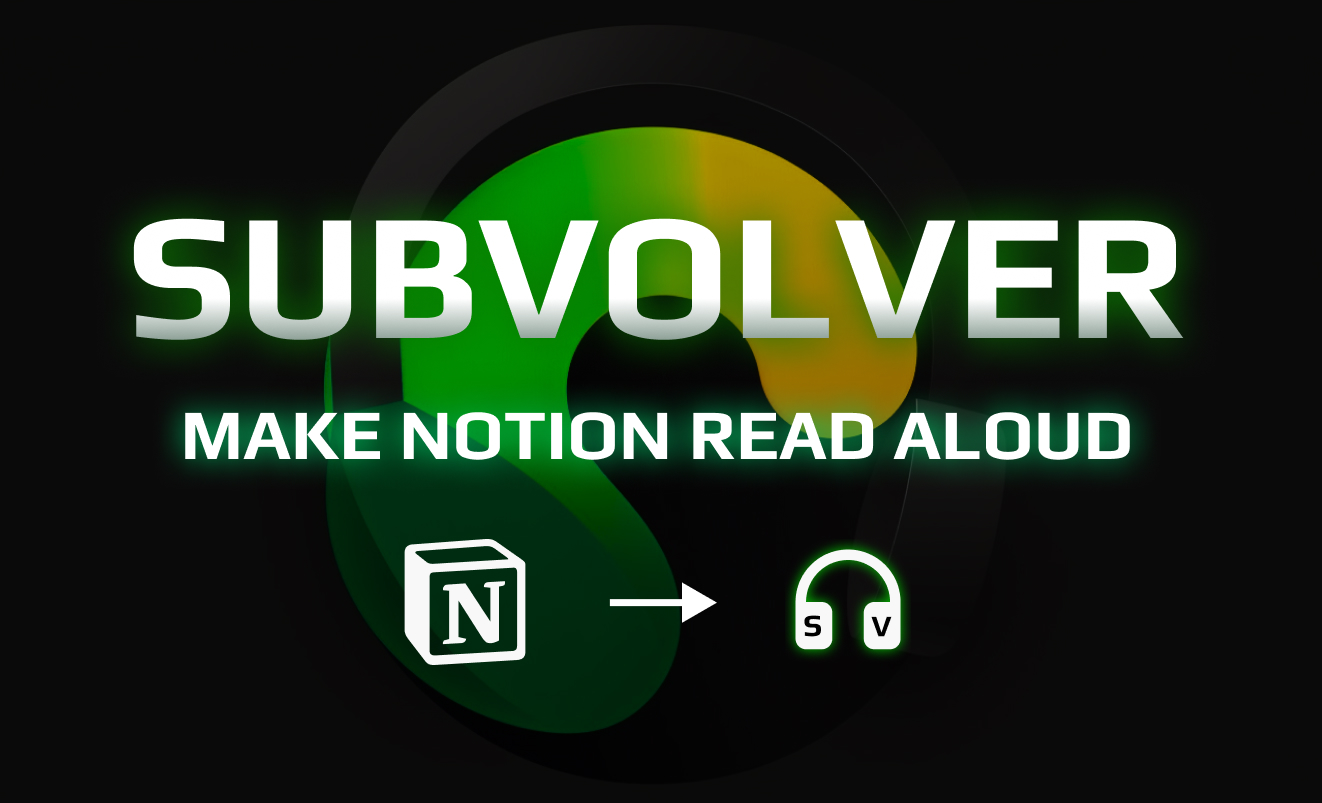 Notion Read Aloud